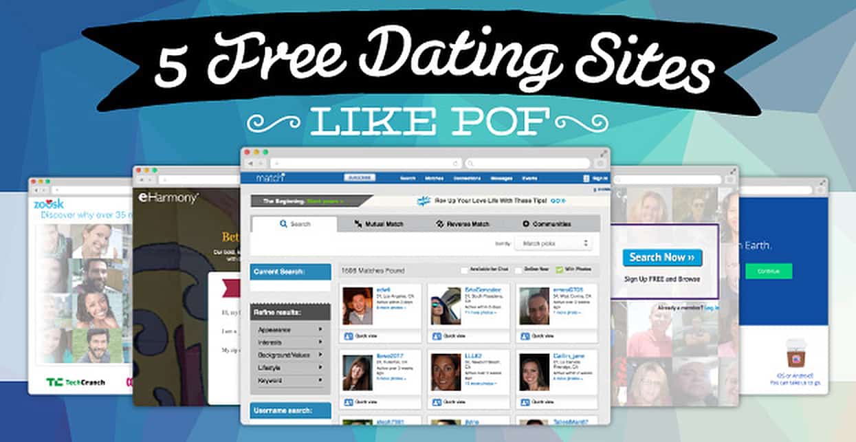 any dating sites free like pof