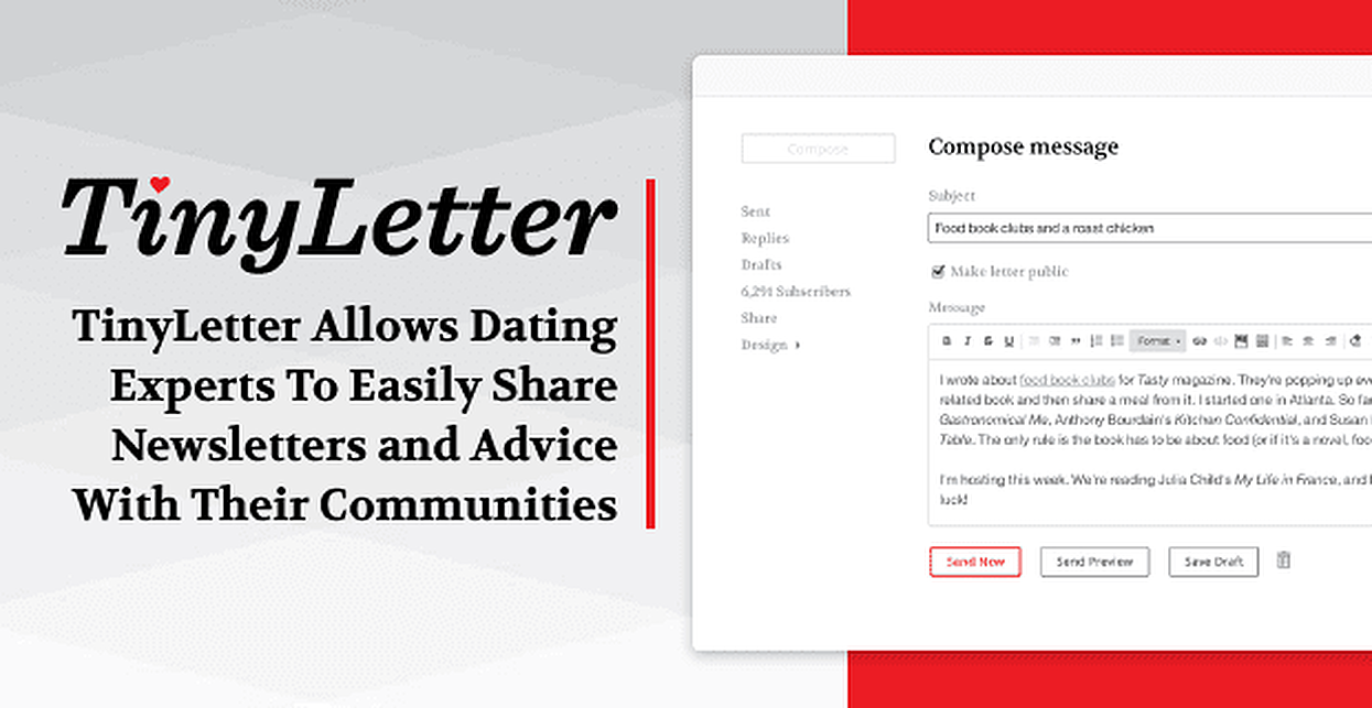 online dating letter
