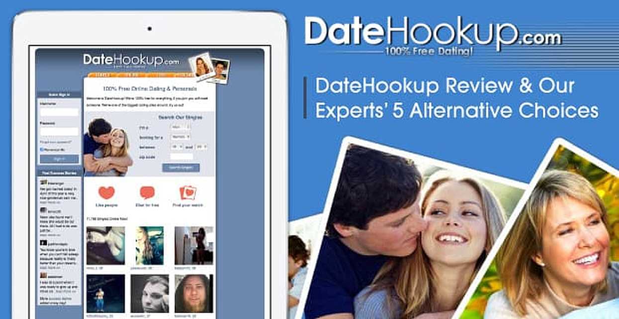 Datehookup com up www sign Datehookup: 100%