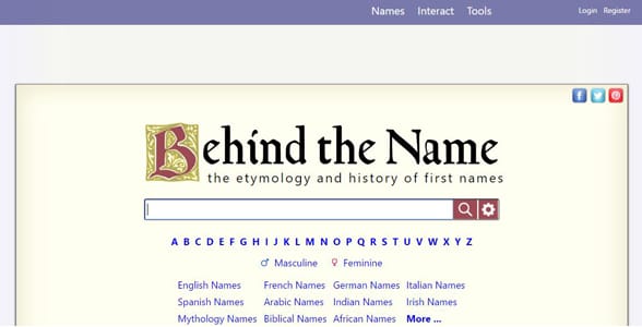 Behind The Name