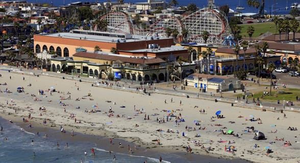 Photo d'une plage de San Diego