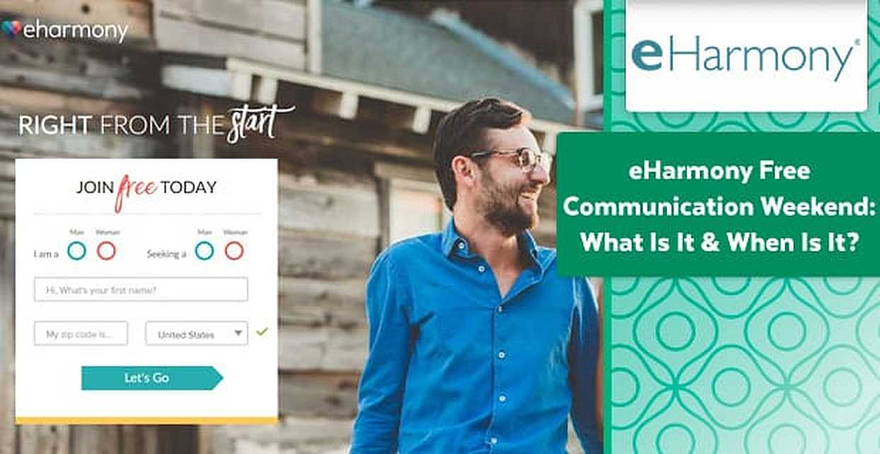 eharmony Free Communication Weekend When & What Is It? (Feb. 2024)