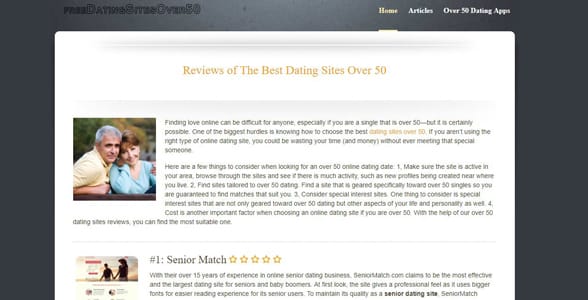Dating über 50 und match beratung