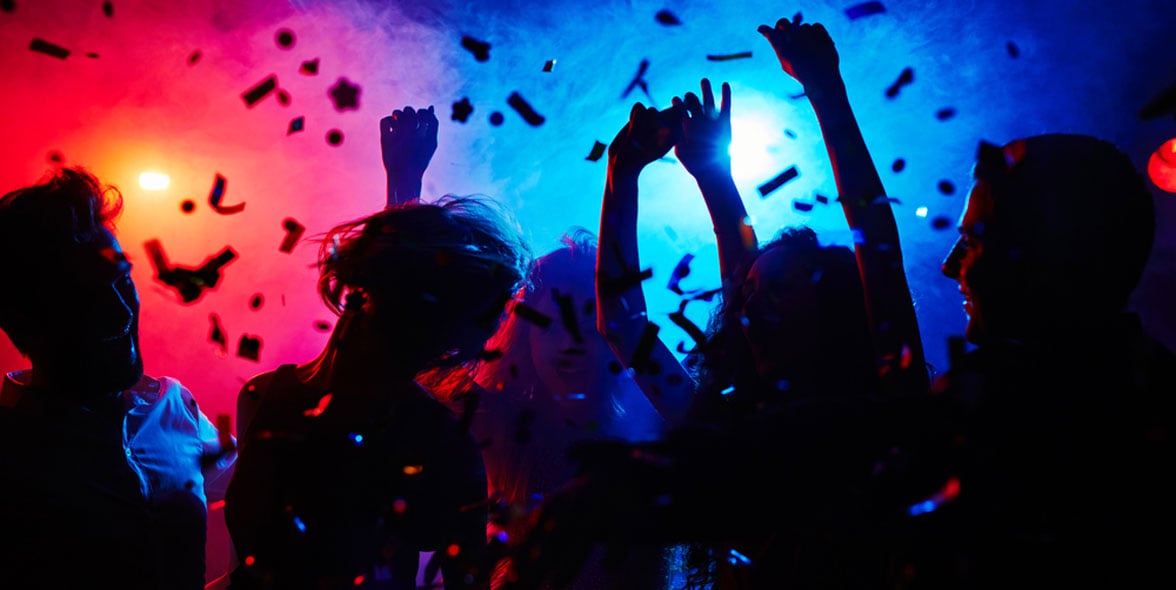 Photo of people partying Photo of people partying