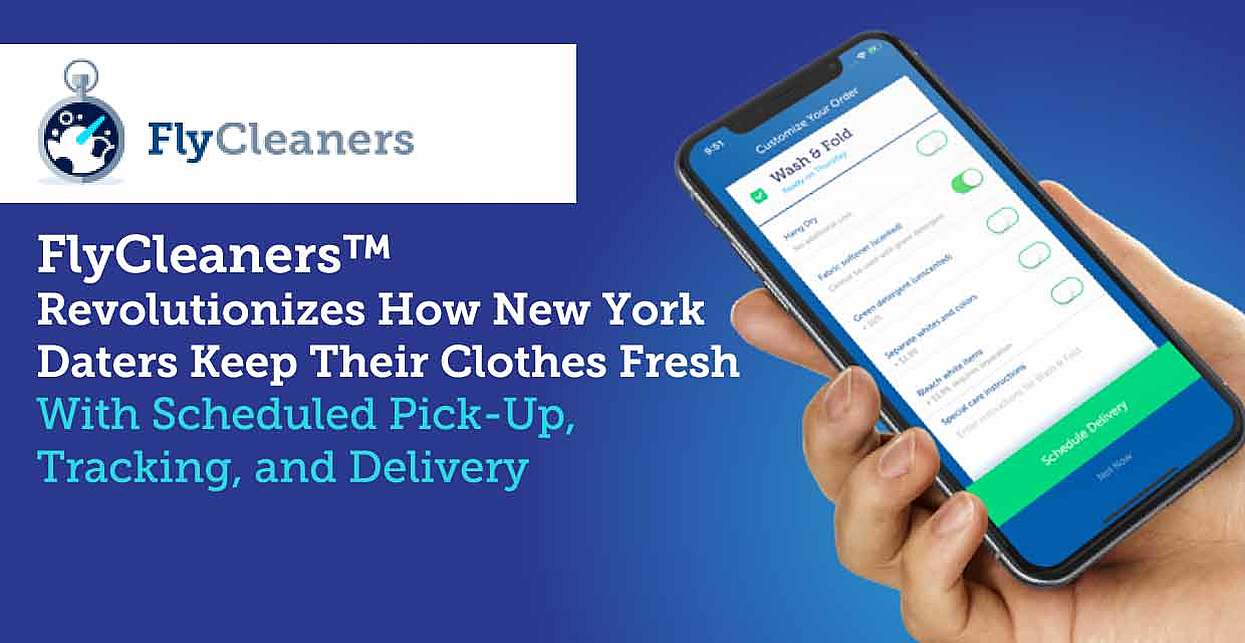 FlyCleaners™ Revolutionizes How New York Daters Keep Their Clothes