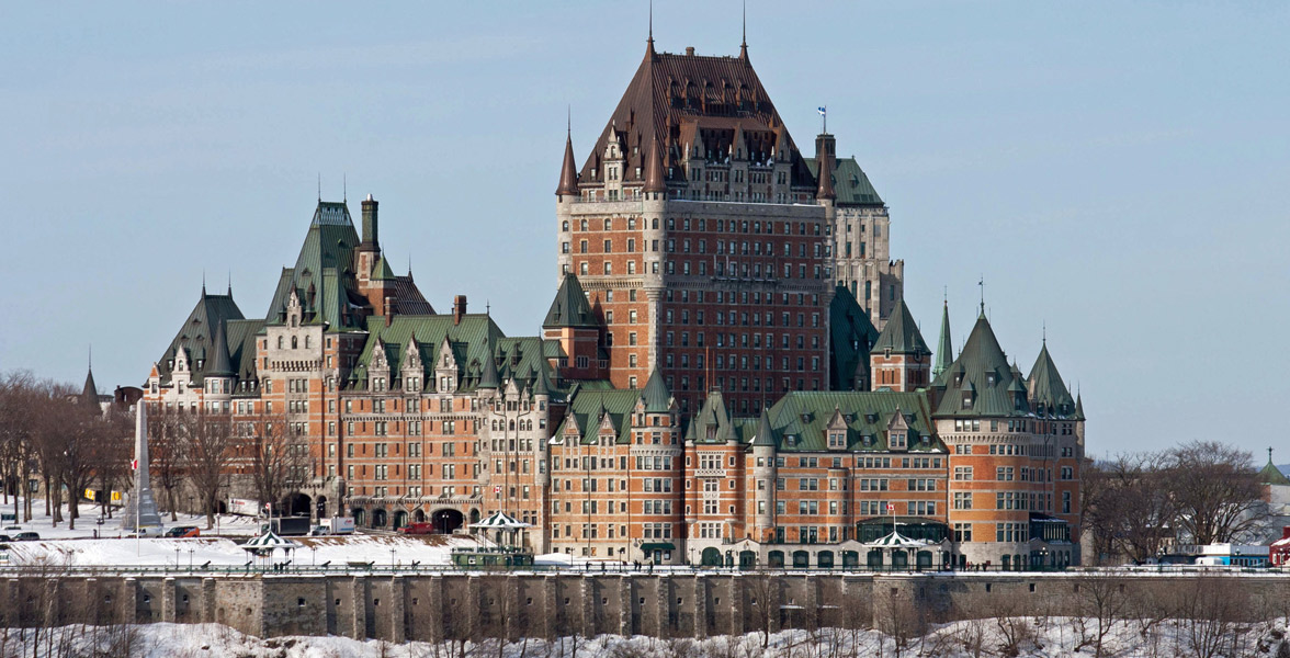 Photo of the Château Frontenac in Quebec City