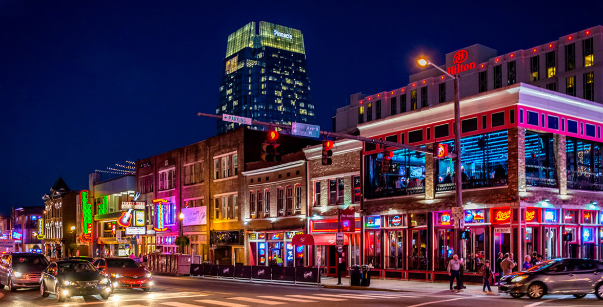 Photo of Broadway Street in Nashville