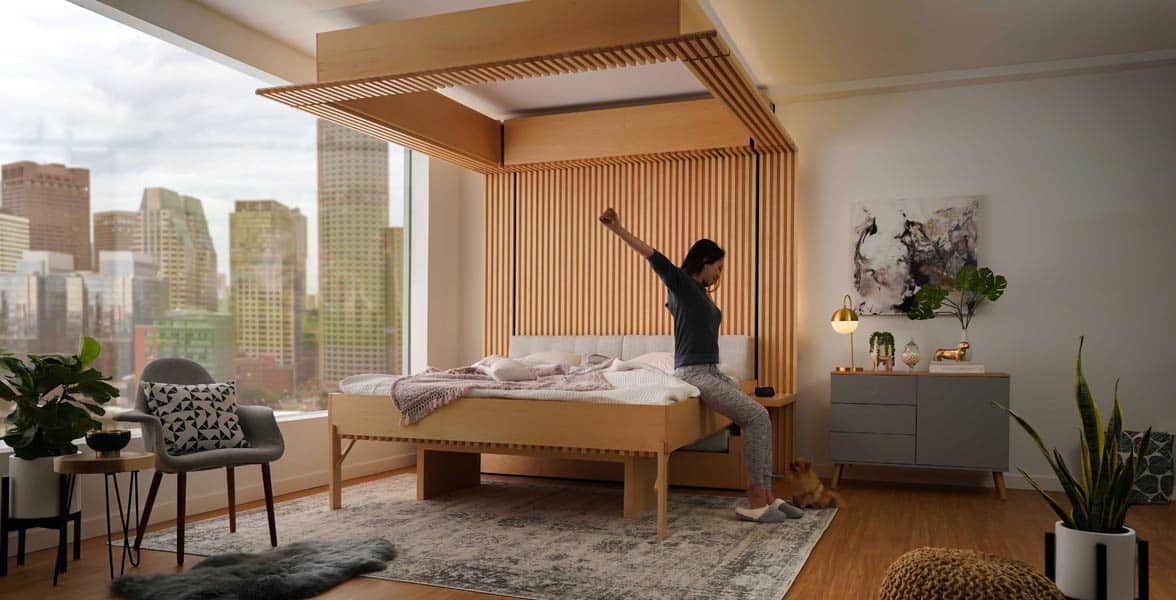 The Ori Collection of Robotic Furniture Allows Couples & Families to Make the Most of a Small